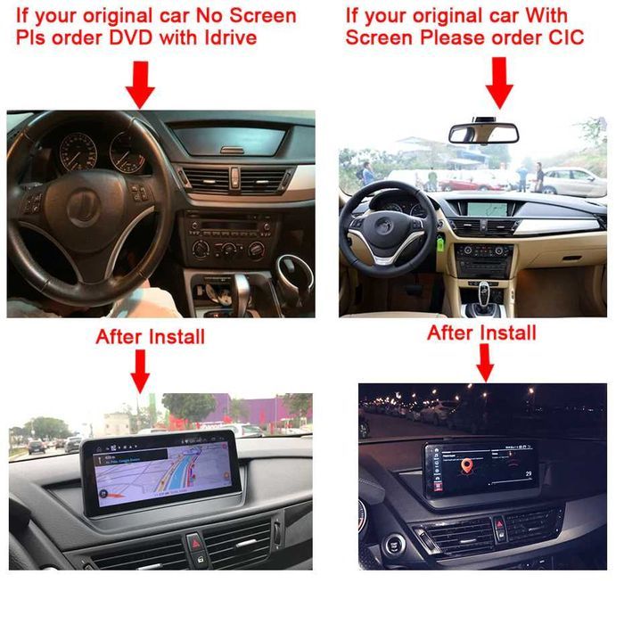 Radio Android  BMW X1 E84 09-15r gps wifi bluetooth PROM
