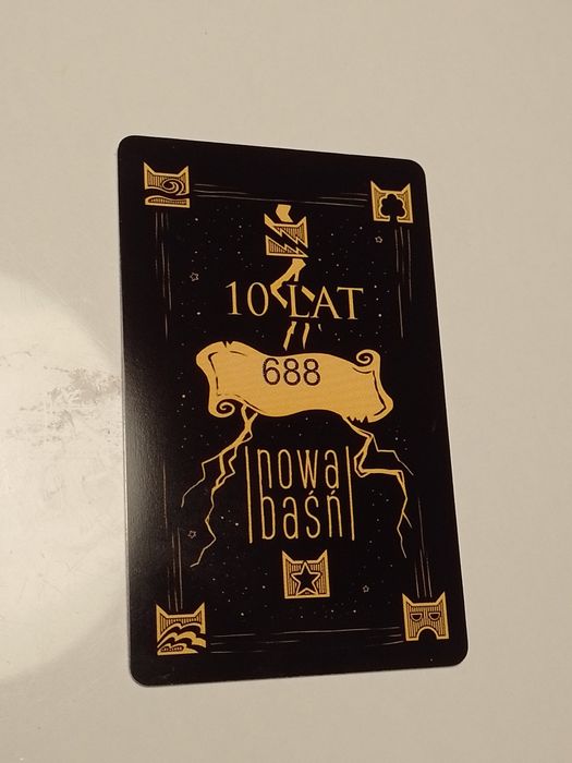 Karta kolekcjonerska Wojownicy 10 lecie