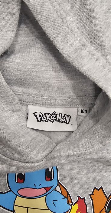 Bluza dresowa chłopięca pokemon r.104
