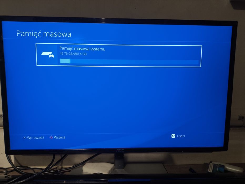 Ps4 slim 1 TB + gry + pad + hdmi