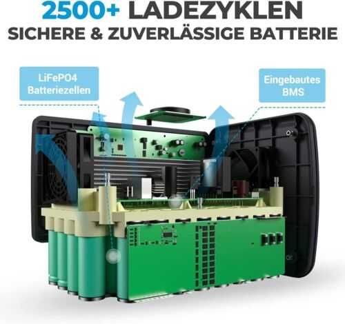 Зарядная станция портативная BLUETTI EB70 1000W/716Wh