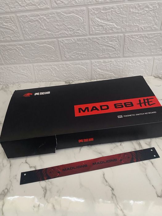 Механічна клавіатура MAD68HE | 65% | Hot-swap | RGB