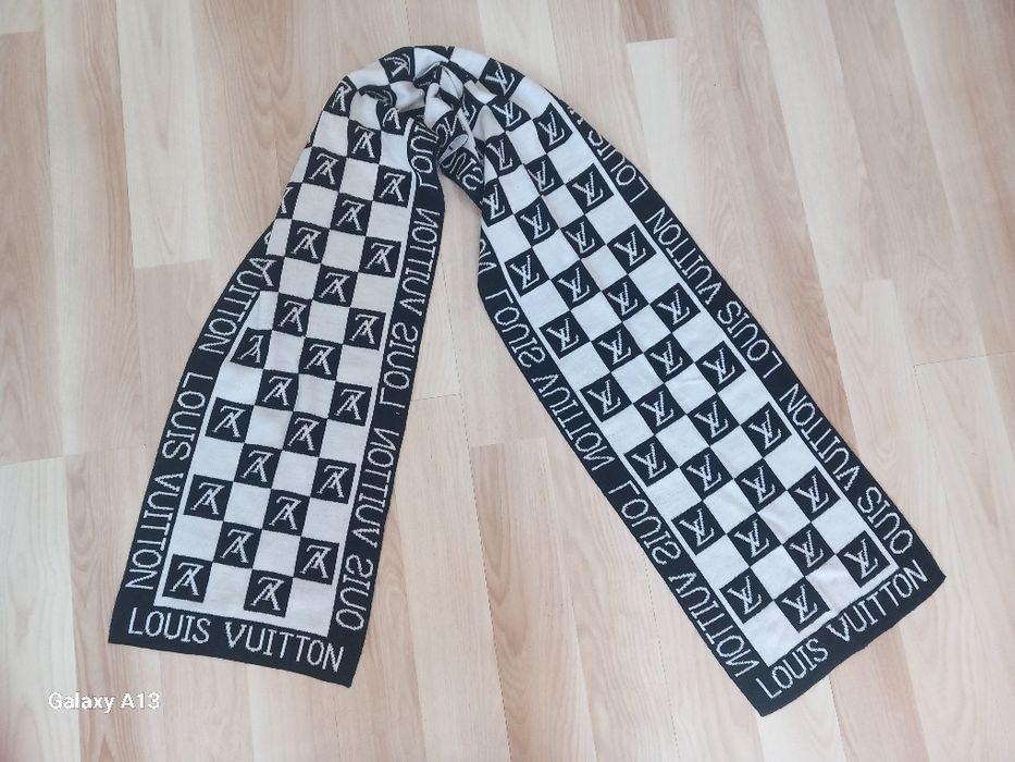Louis vuitton ciepły szalik zimowy uniwersalny