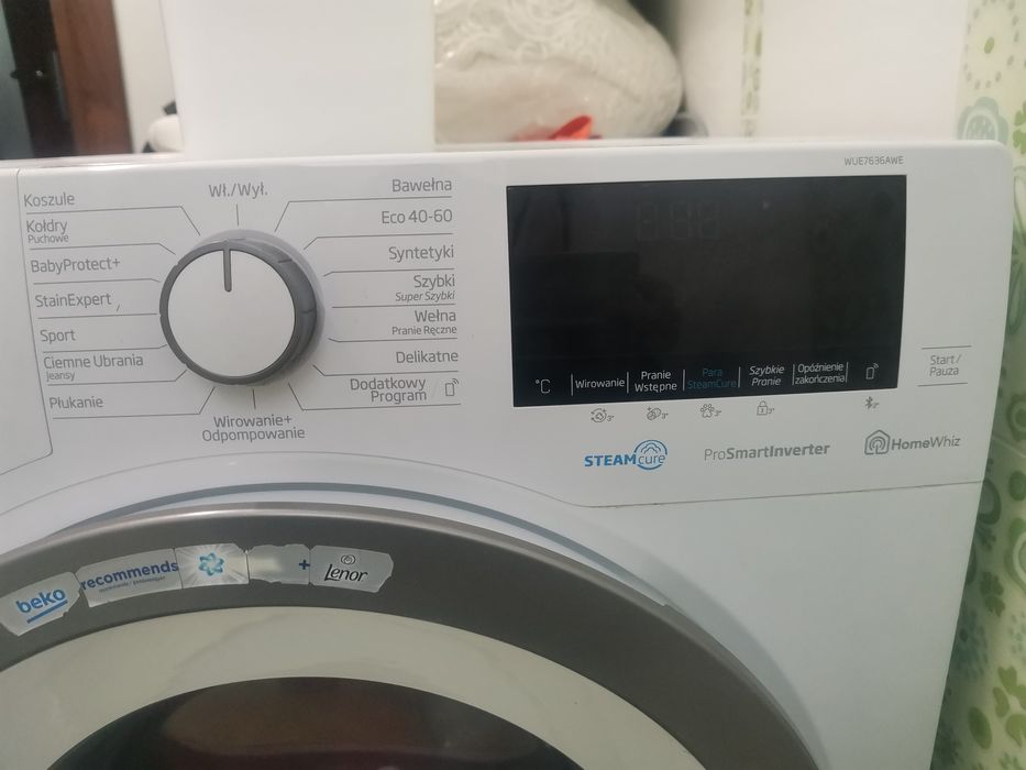 Sprzedam 3 letnią pralkę Beko