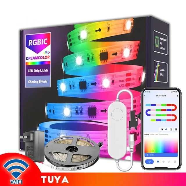 Wi-Fi Адресна світлодіодна стрічка 15 метрів 450 світлодіодів