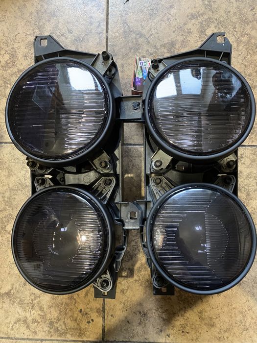 Фары Bmw e34 Hella black / фари бмв е34 хела блек: 6 500 грн. - Передні ...