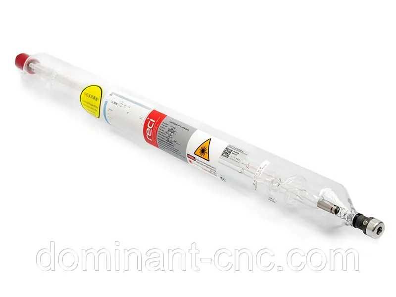 Лазерні трубки CO2 Reci, EFR 80Вт, 90Вт, 100Вт, 130Вт