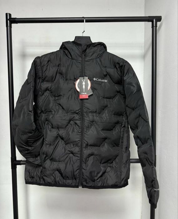 Чоловіча куртка Columbia Omni Heat весна чорна L XL XXL 3XL .