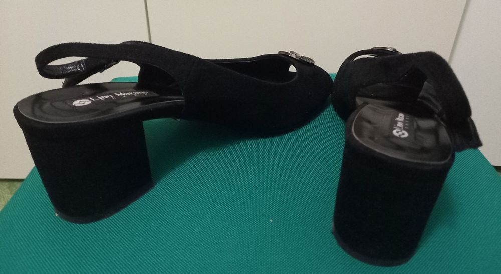 Туфлі замшеві на кублуку