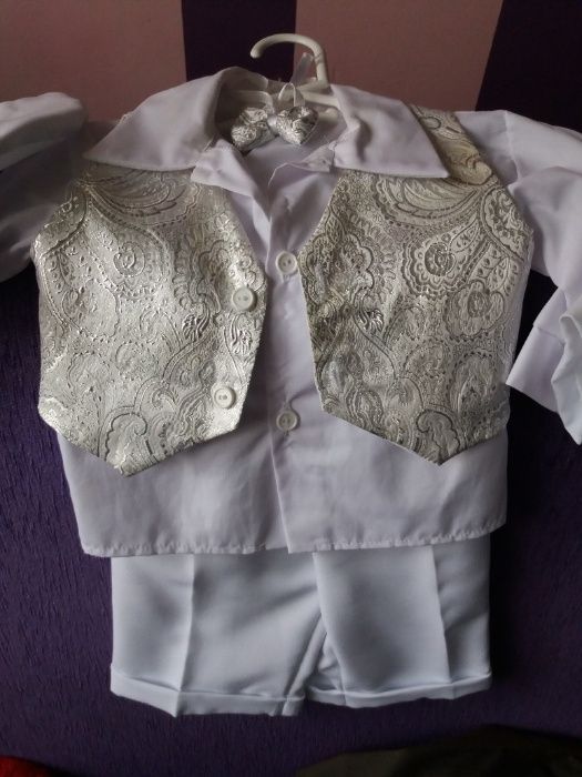 ubranko do chrztu dla chłopca