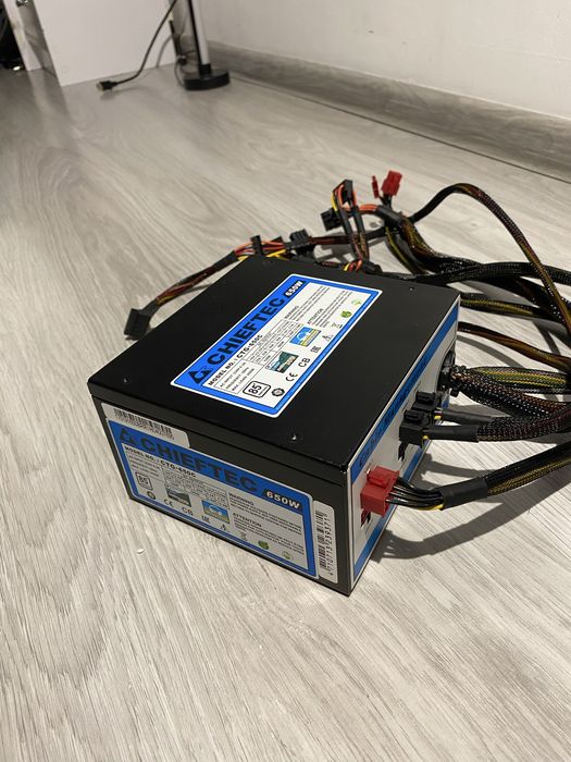 Zasilacz modularny Chieftec CTG 650W szybka wysylka!