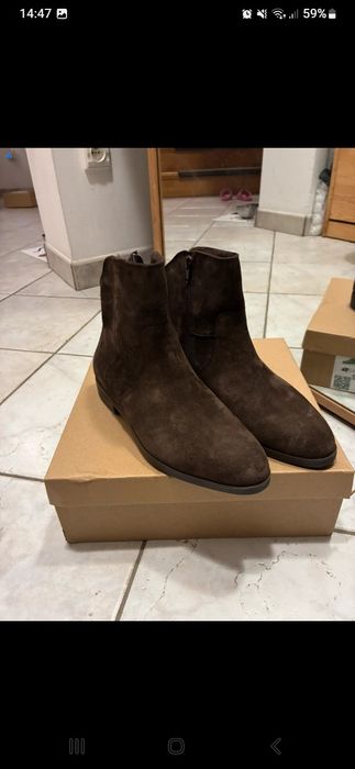 Botki Ryłko skóra 38