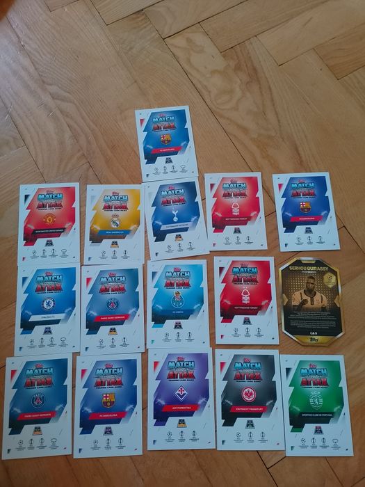 Karty piłkarskie Topps