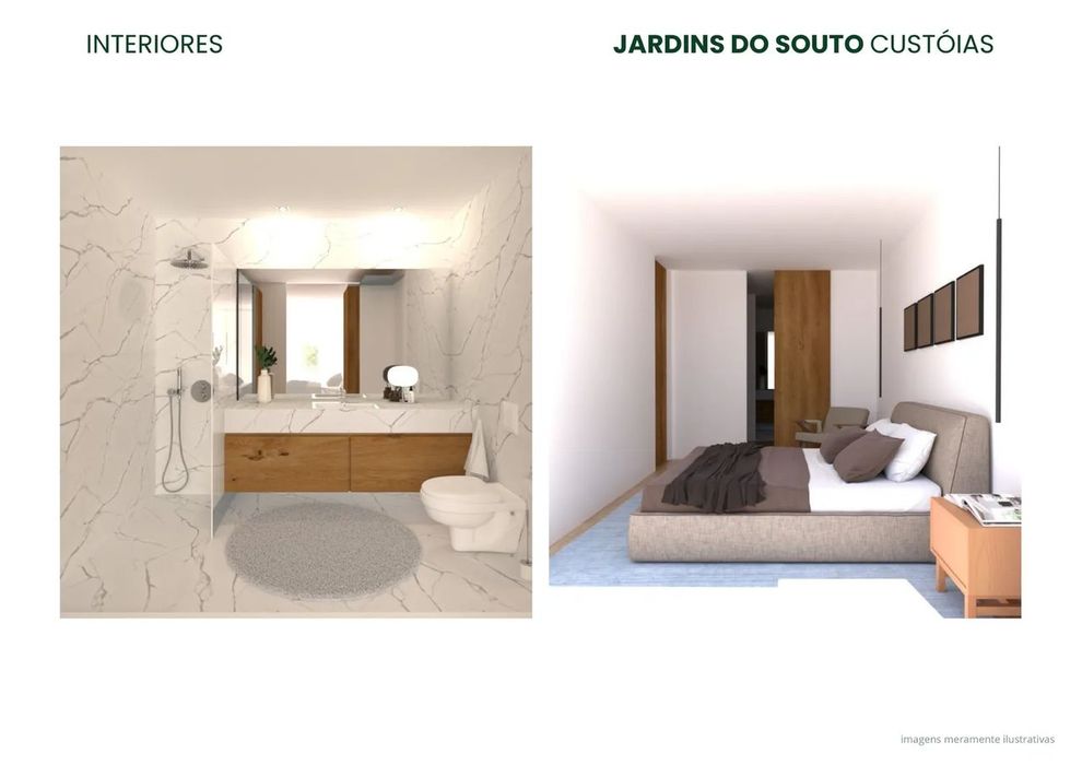 T0 no centro de Custóias, em Matosinhos - Nova Construção