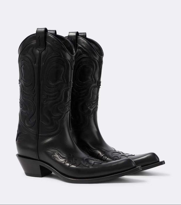 Kowbojskie buty ze skóry Bouni