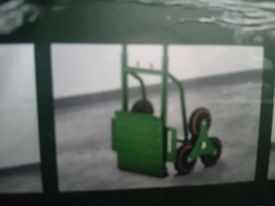 Carrinho transporte até 150kg para escadas e degraus novo a estear