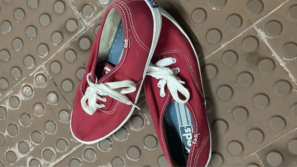 Tenis keds 37 vermelhos