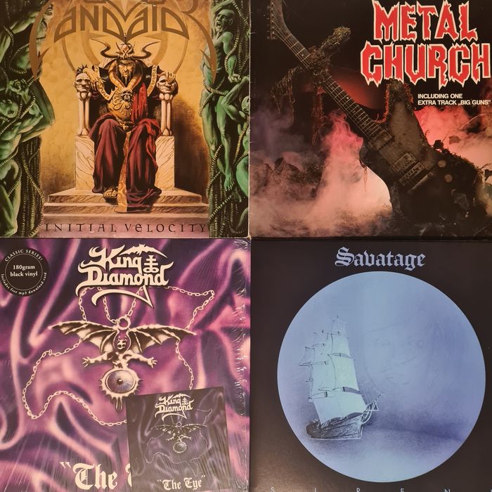 Пластинки Mandator Metal Church King Diamond Savatage