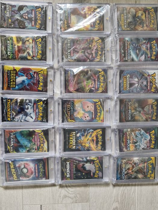 Boostery pokemon kolekcja