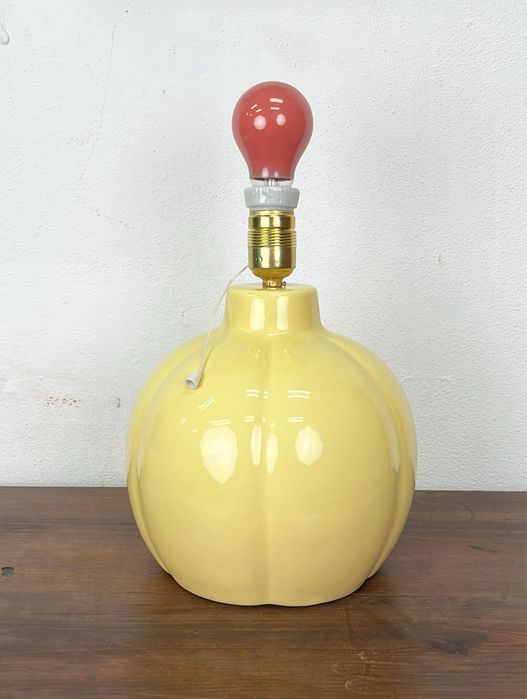 Candeeiro cerâmico vintage