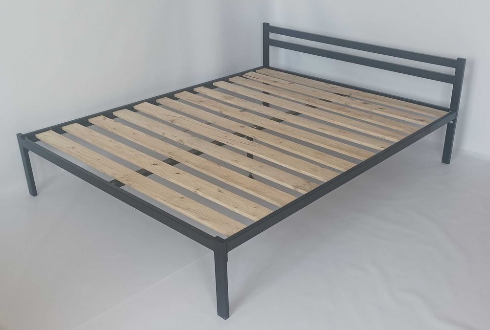 Металеве ліжко 160х200см лофт двоспальне максимально надійне і міцне