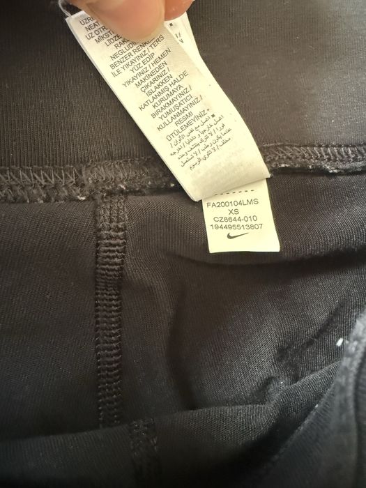 Legginsy czarne nike