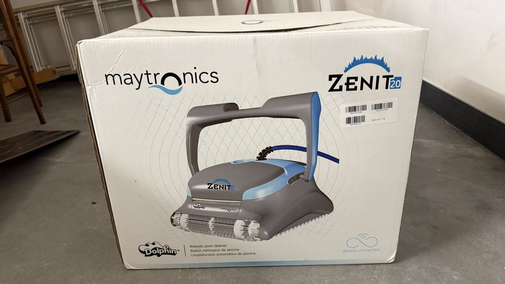 Robot de Piscina Dolphin Zenit 20 (Maytronics) – Como Novo!