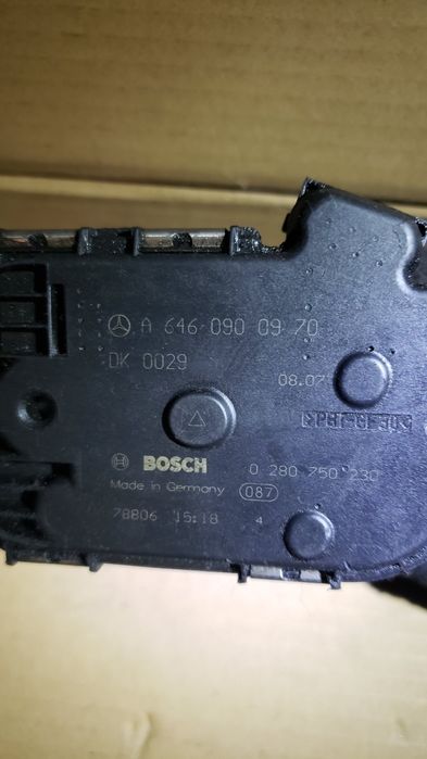 Дроссельная заслонка W211