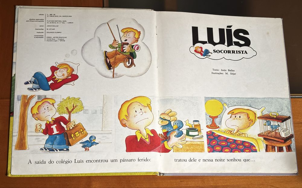 Livro infantil - Luís Socorrista
