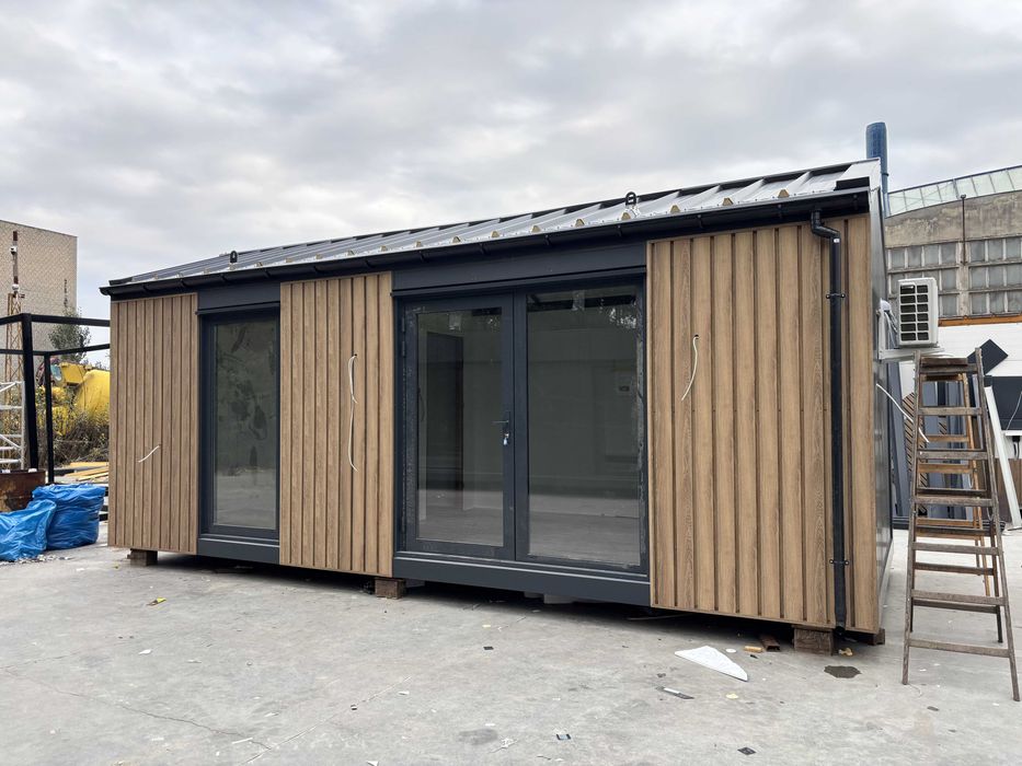 Kontener Handlowy Mieszkalny Biurowy Usługowy Pawilon 6x3 7x3 8x3