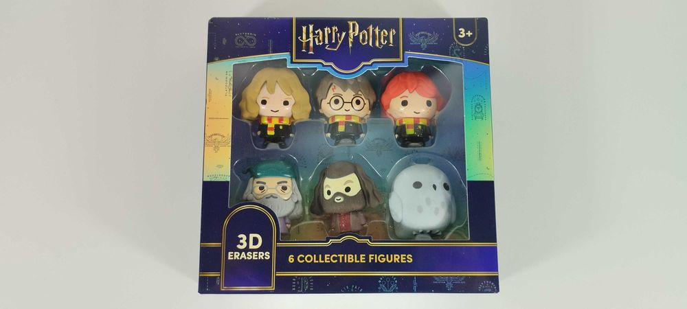 Harry Potter 6 Collectible Figures - 3D Erasers