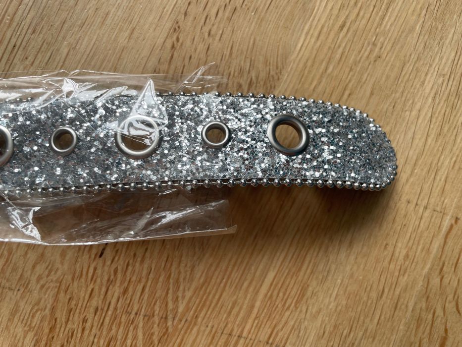 Пасок (ремінь) срібний для дорослого