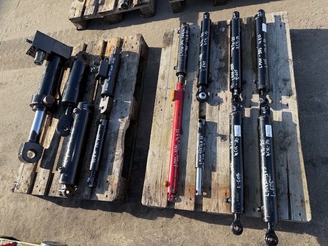 SIŁOWNIK hydrauliczny przemysłowy nowy komplet  palety 6