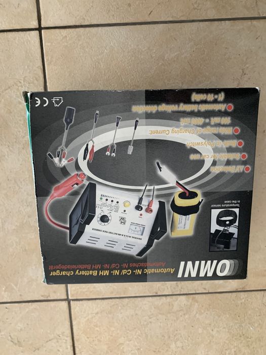 Carregador Baterias Pilhas Ni-CD e NI-MH novo