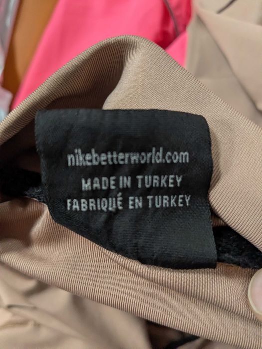 Nike bluza bluzka dry fit beżowa rozm. XL