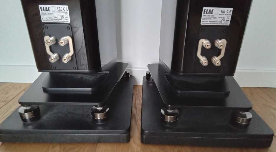 ELAC Vela FS 409 czarne Idealny stan Referencyjne kolumny audiofilskie