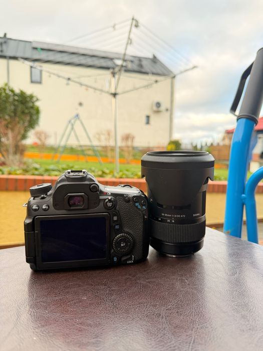 Canon 70D + Obiektyw Sigma 18-35
