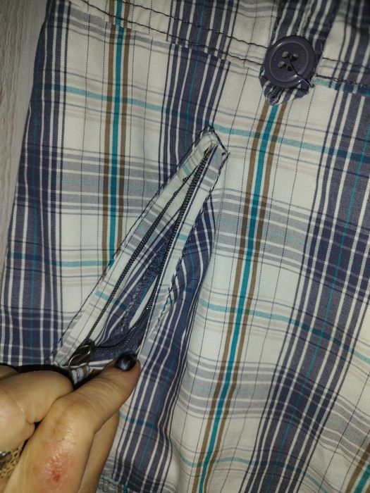 Spodenki w kratę Takko r.40