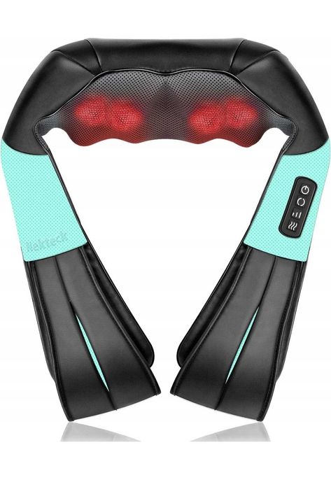 Nekteck 3D shiatsu masażer karku z ogrzewaniem głębokie tkanki