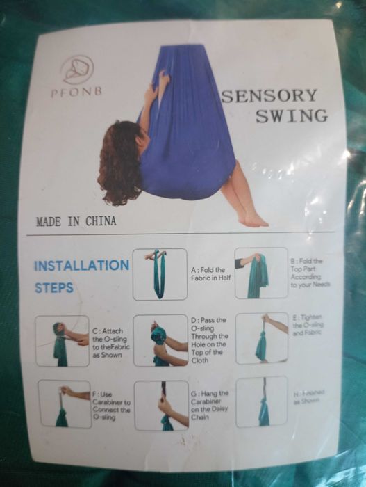 Rede para yoga aérea