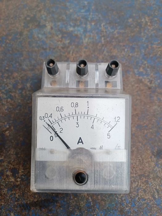 Амперметр на 5А Школьный, учебный СССР