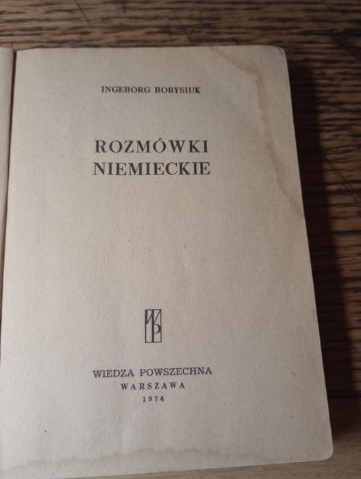 Rozmówki niemieckie. Ingeborg Borysiuk