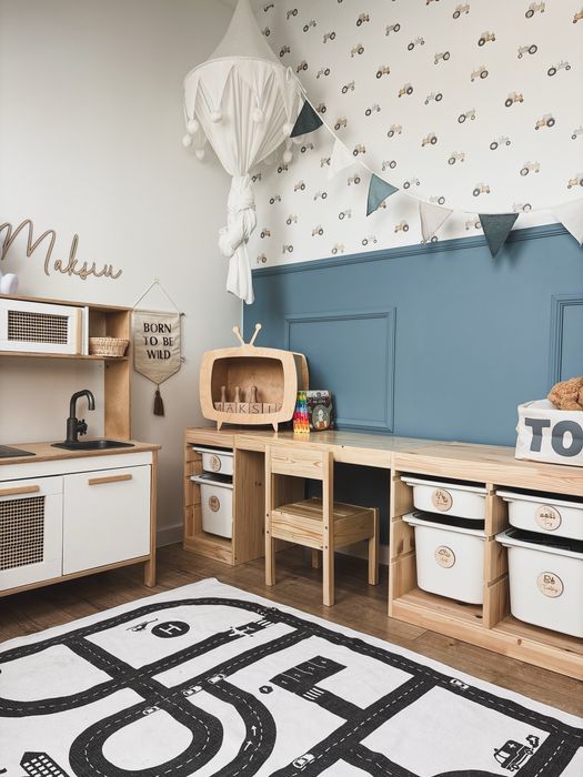 Blat łączący regały trofast / biurko dla dziecka 50cm