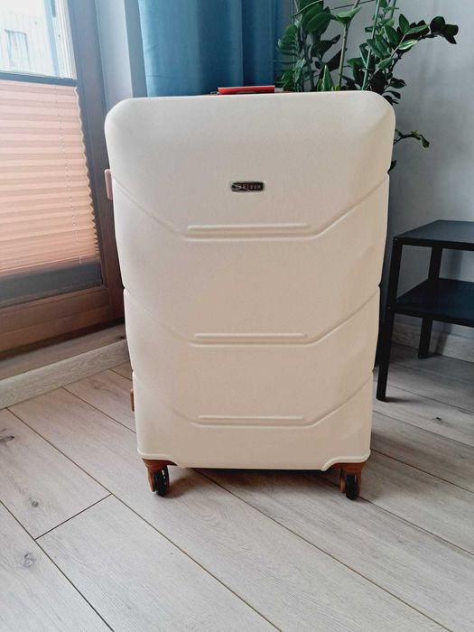 Walizka podróżna 65 l duża turystyczna wytrzymał pojemna na kółkach