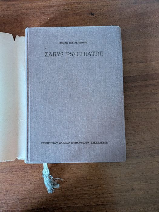 Zarys psychiatrii - Korzeniowski
