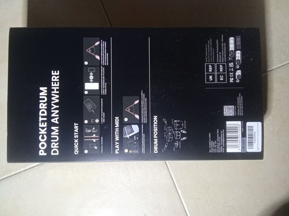 Bateria elétrica 0 BARULHO aeroband 2 MAX