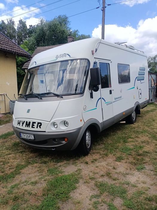 Fiat Ducato HYMER  Kamper Fiat Ducato HYMER klimatyzacja