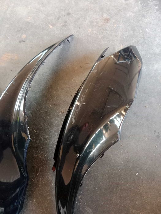 yamaha flame 125 boczki tył tylne owiewki zadupek osłony owiewka