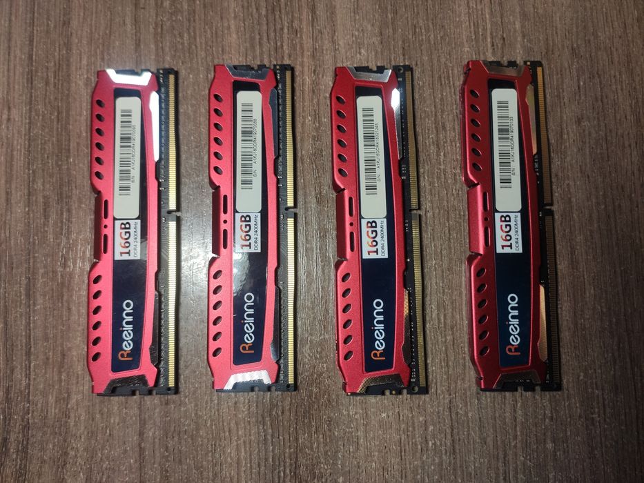 Оперативка Reeinno ddr4 16gb 2400MHz з радіатором: 299 грн - Main Image