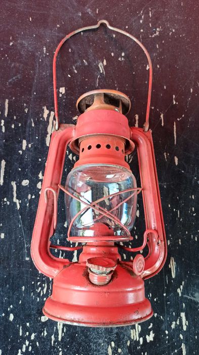Lampa naftowa Jupiter do renowacji